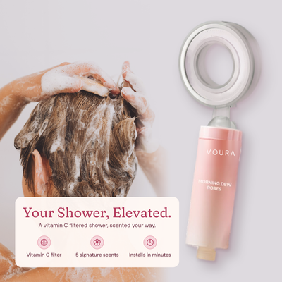 VOURA vitamin C shower head