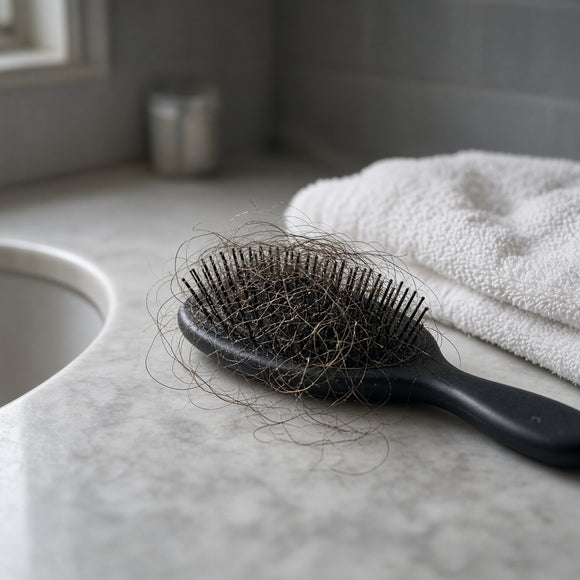 Dry, frizzy hair from unfiltered shower water