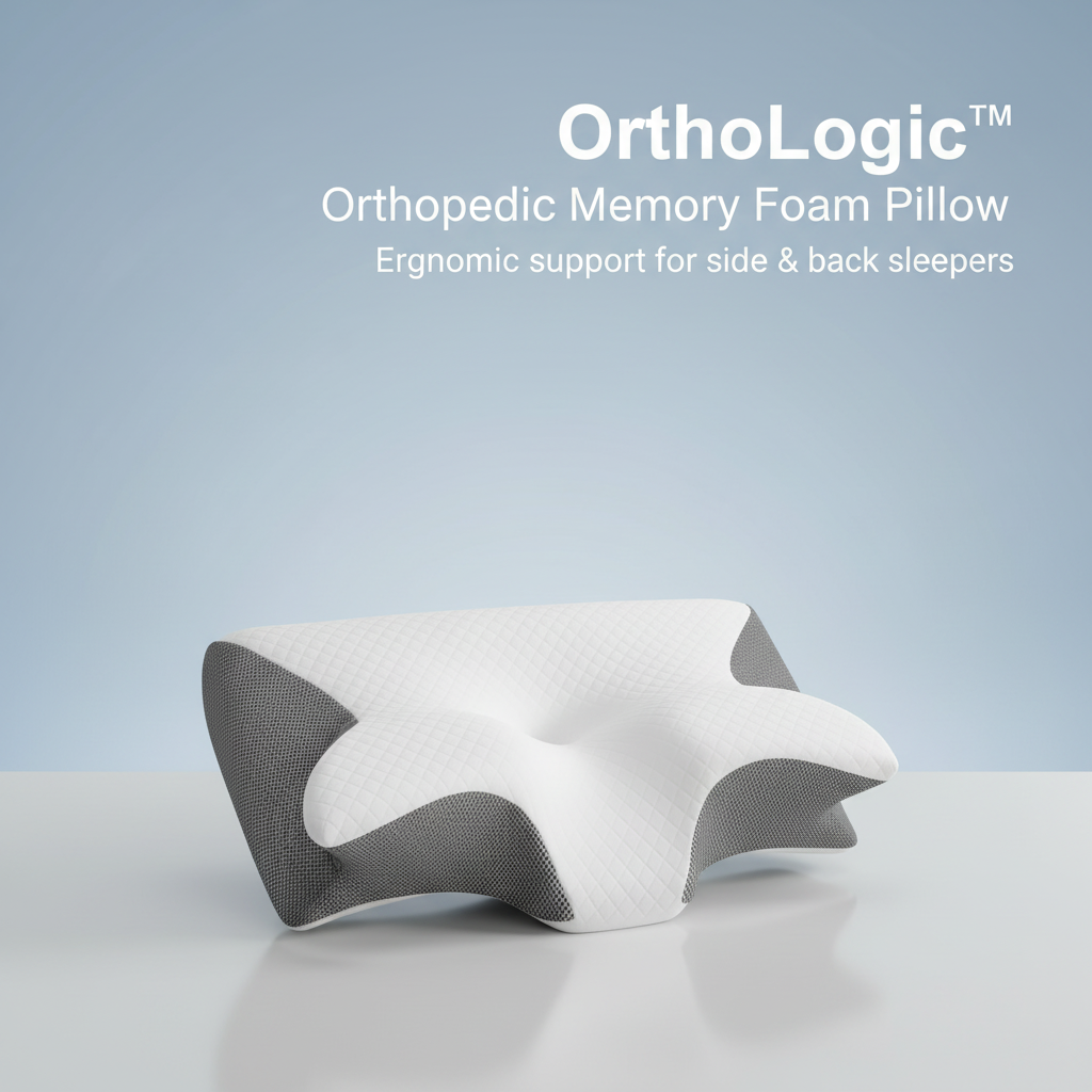 VouraFoam™ Orthopedic Memory Foam Pillow